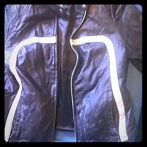 Boys leather coat